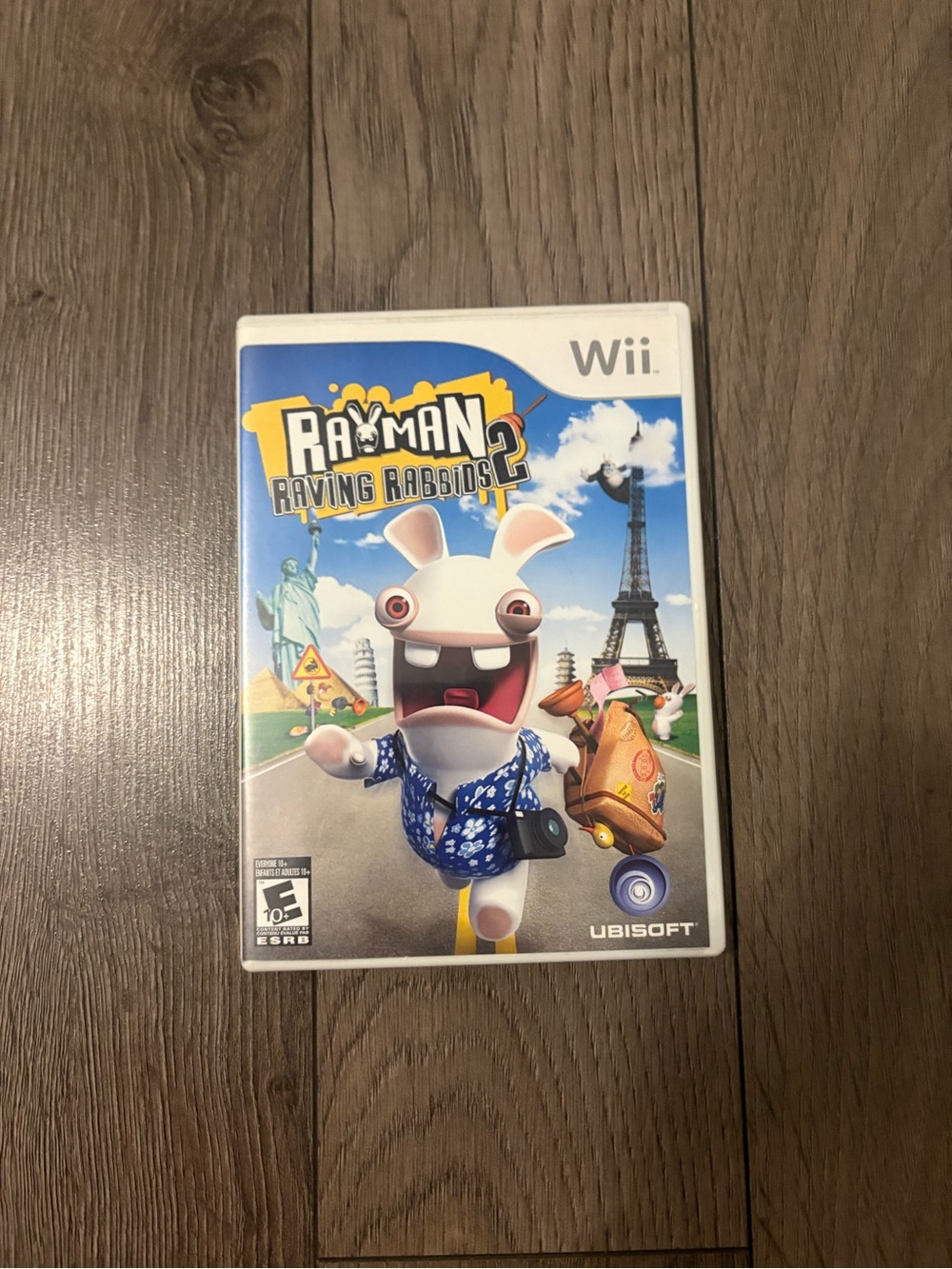 Rayman Raving Rabbids 2 (Wii) by Ubisoft - White Case